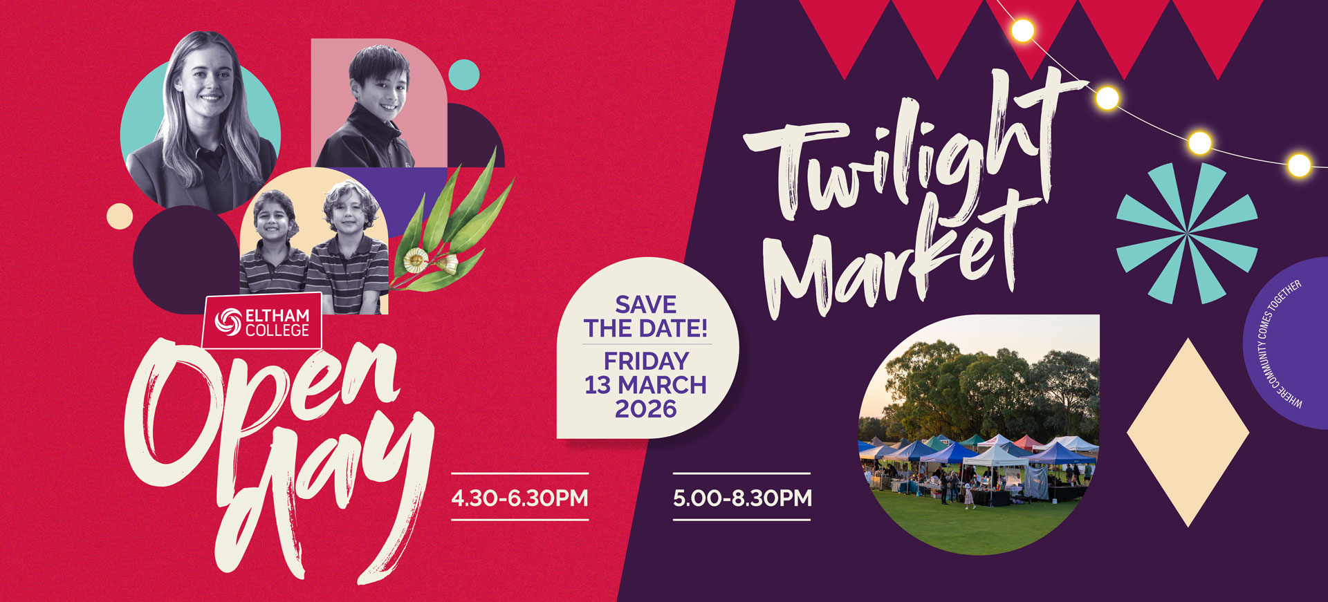 Eltham College Open Day 13 March 2026